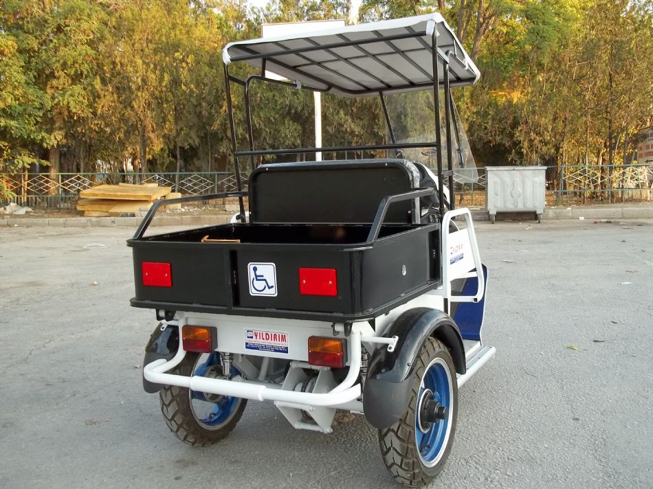 Fma Yıldırım Üç Tekerlekli Kasalı Motosiklet