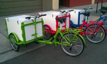 Üç Tekerlekli Servis Bisikleti